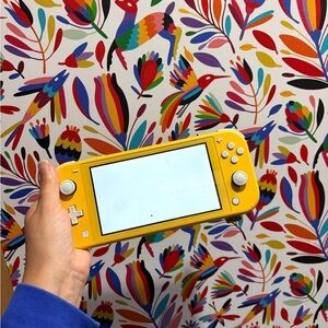 Yellow Nintendo Switch Lite Gaming Console